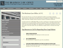 Tablet Screenshot of brahmanlaw.com